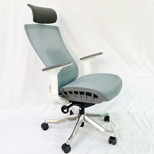 Ghế Ergonomic cao cấp màu Xanh Trắng