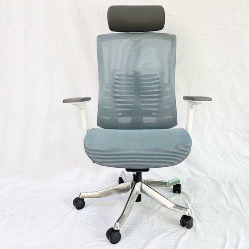 Ghế Ergonomic cao cấp màu Xanh Trắng