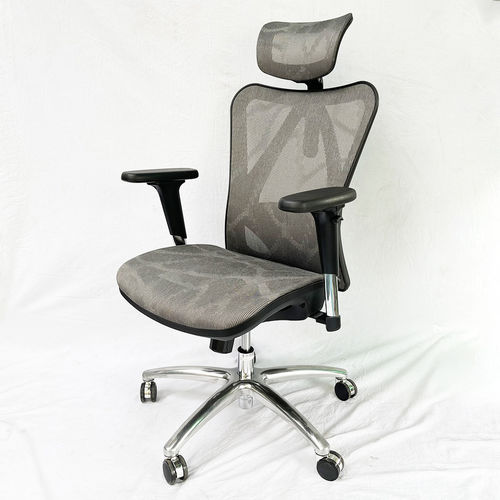 Ghế Ergonomic văn phòng màu xám