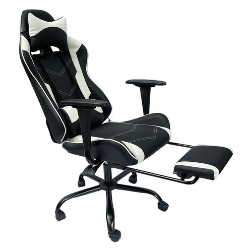 Ghế Gaming 7188 màu đen trắng