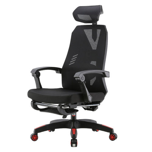 Ghế Gaming Ergonomic màu đen cam cao cấp