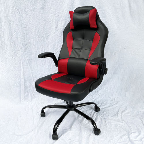Ghế Gaming RC66 màu đen đỏ tay lật