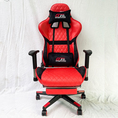 Ghế Gaming GT1368 màu đỏ đen cao cấp