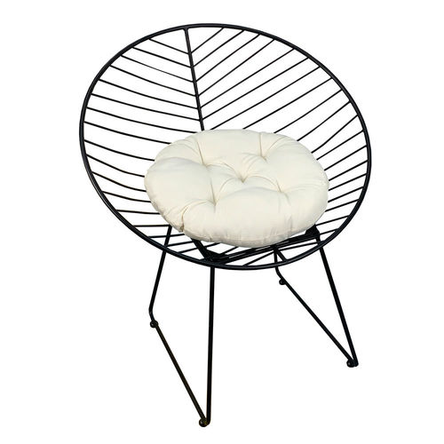GCF010- Ghế Cafe thư giãn hình nón sắt sơn tĩnh điện nhiều màu có nệm