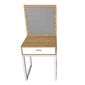 Bàn trang điểm Mini gỗ cao su chân sắt SFBTD007
