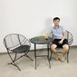 CBCF022 - Bộ bàn ghế cafe, thư giãn Cánh Diều sắt sơn tĩnh điện 3