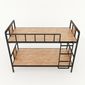SFGN017 - Giường tầng khung sắt lắp ráp gỗ cao su 4