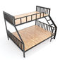 SFGN018 - Giường tầng BAYA gỗ cao su khung sắt lắp ráp 3