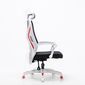 Ghế Gaming Ergonomic màu trắng đỏ cao cấp