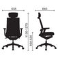 Ghế Ergonomic Active-T01 văn phòng cao cấp