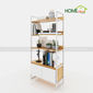 Kệ tủ gỗ trang trí 4 tầng hiện đại 2