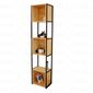 Kệ trang trí phòng khách khung sắt ô vuông - SFKS028