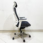Ghế Ergonomic văn phòng cao cấp màu Đen Trắng
