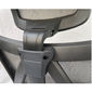 Ghế Ergonomic văn phòng màu xám