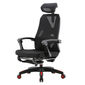 Ghế Gaming Ergonomic màu đen cam cao cấp