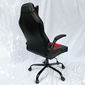 Ghế Gaming RC66 màu đen đỏ tay lật