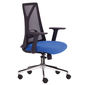 Ghế văn phòng chân xoay xanh dương M1087D-01