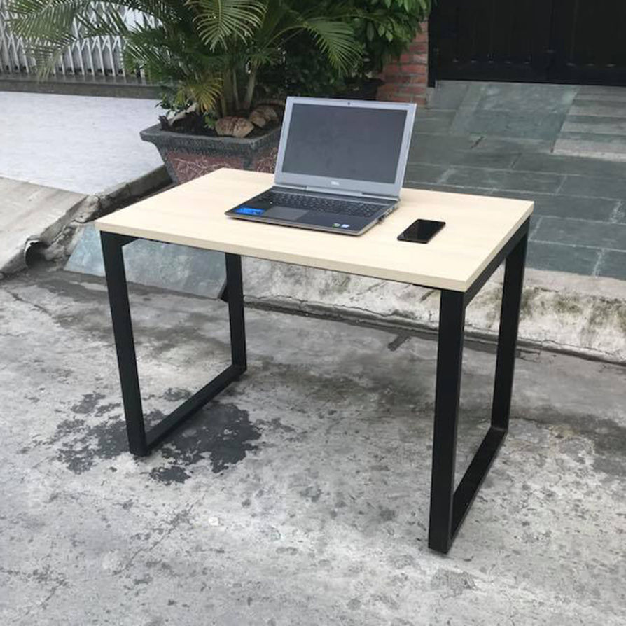 Hướng dẫn lắp ráp bàn làm việc chân sắt mặt gỗ của thương hiệu Nội Thất Đơn Giản